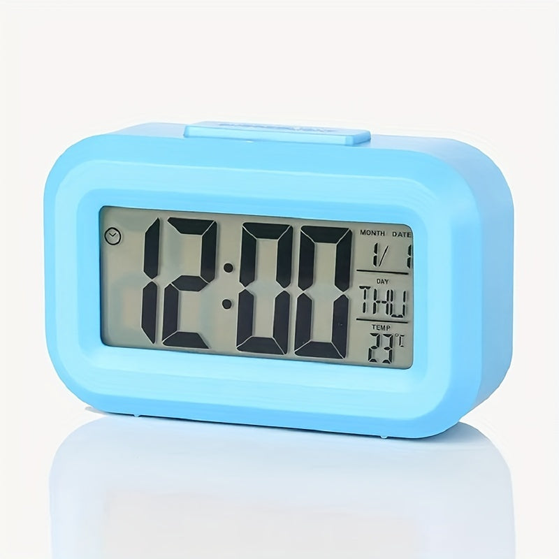 SilentTime - Reloj despertador LED silencioso con visualización de fecha y temperatura