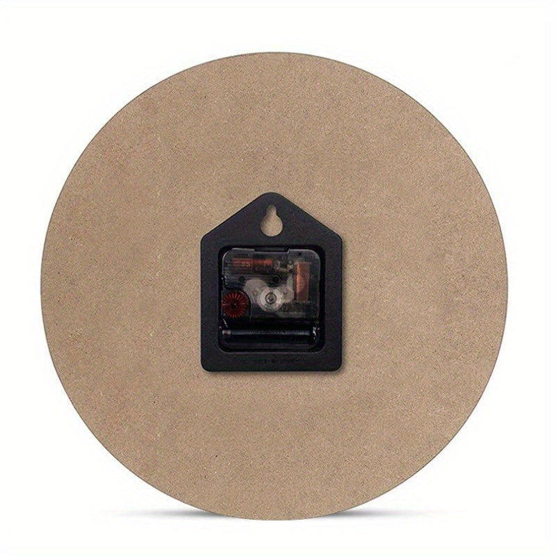 HoopsTime - Silent Basketball Wall Clock, Battery Powered