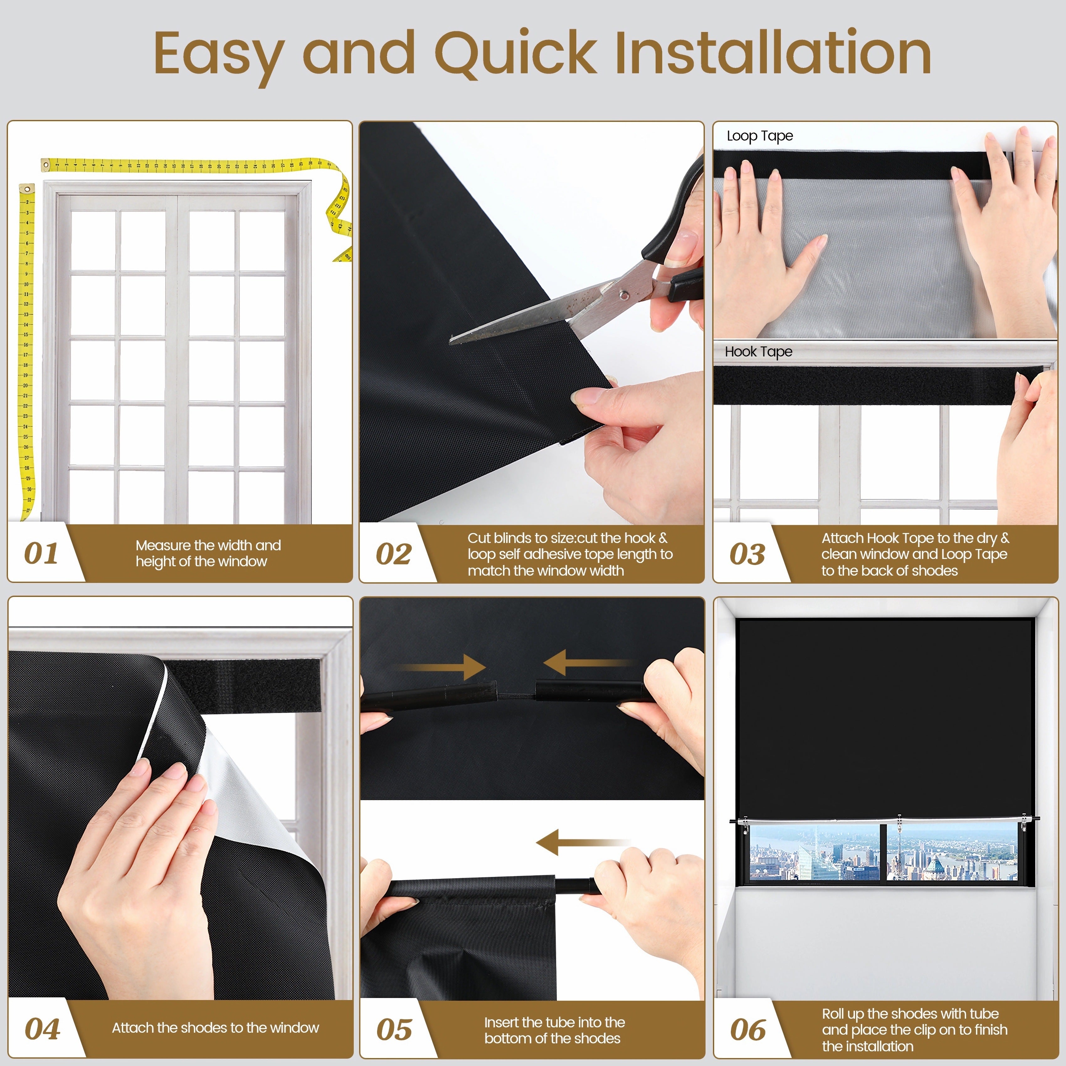 1 pieza de cortinas opacas - cortinas portátiles para viajes, dormitorio y trabajadores nocturnos