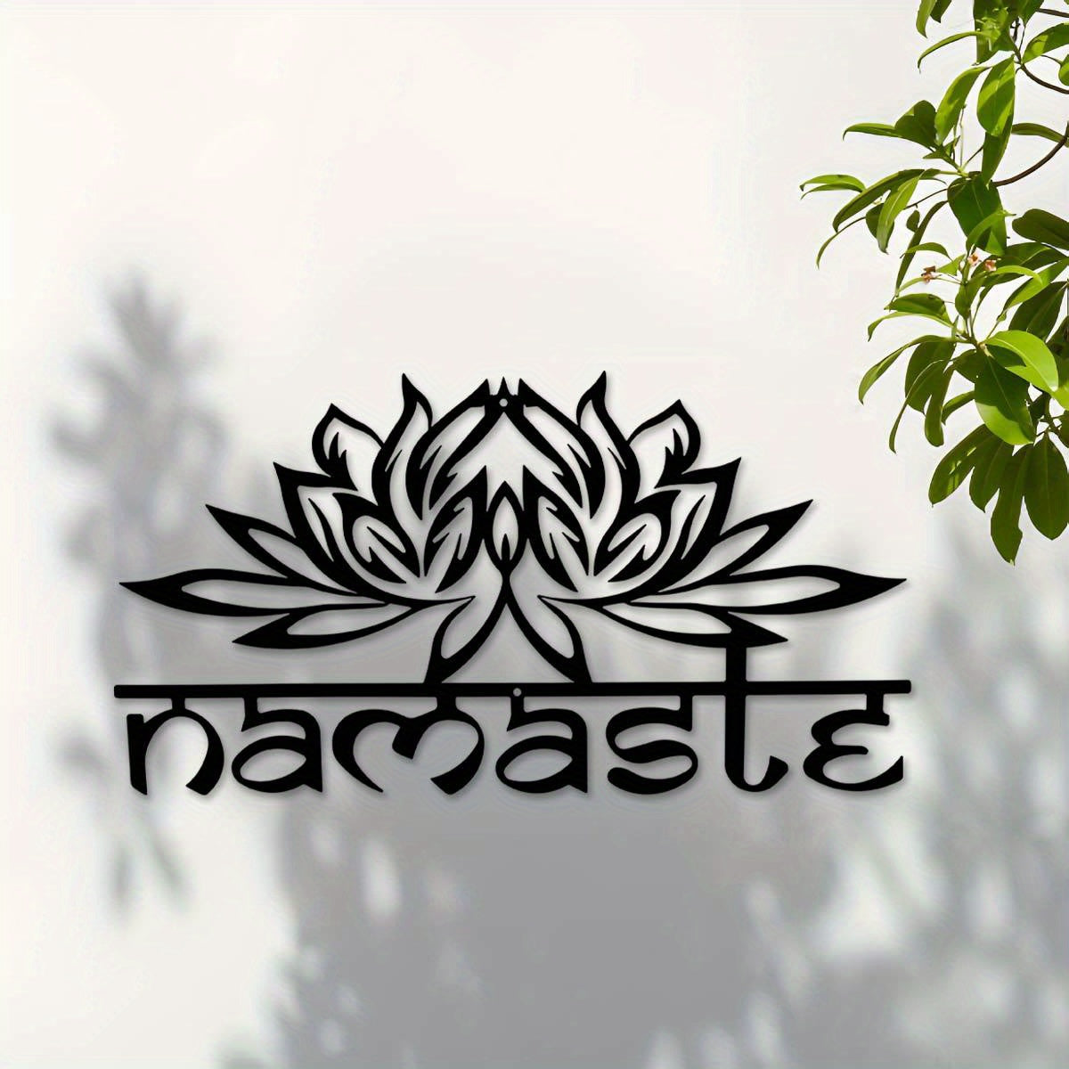 YogaLogo - Metalen Buitensculptuur 30,0 cm