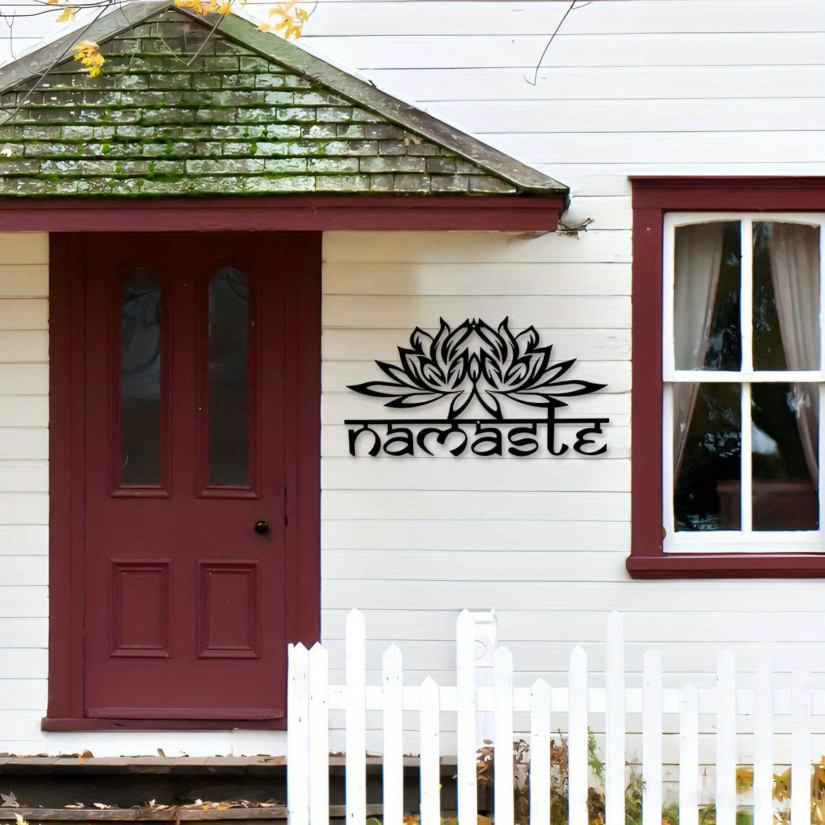 YogaLogo - Metalen Buitensculptuur 30,0 cm