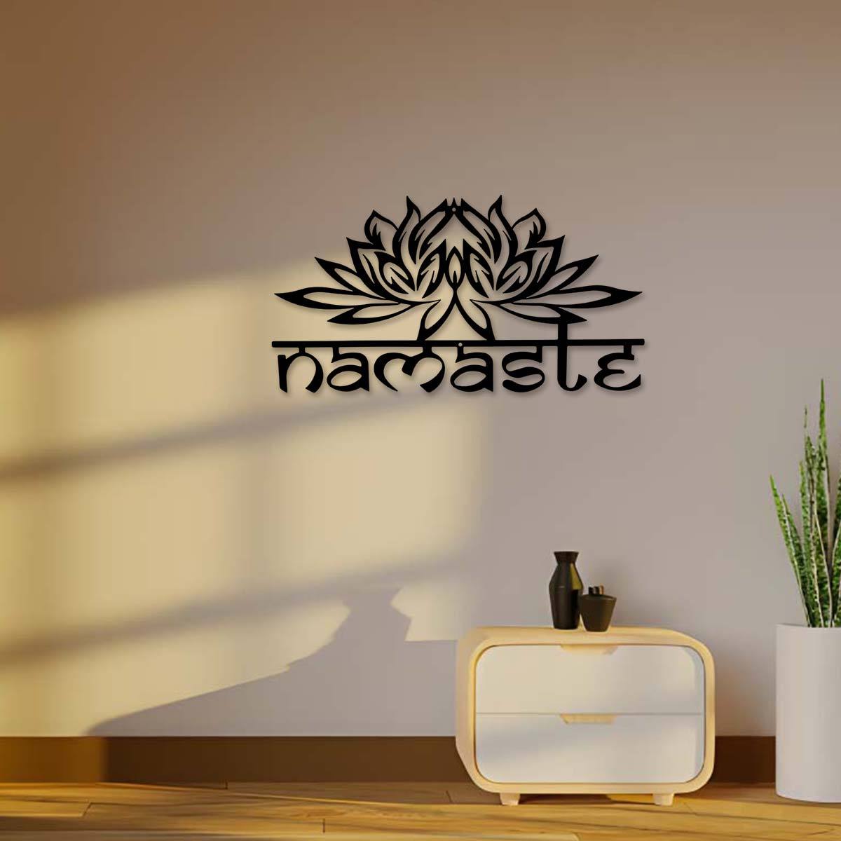 YogaLogo - Metalen Buitensculptuur 30,0 cm