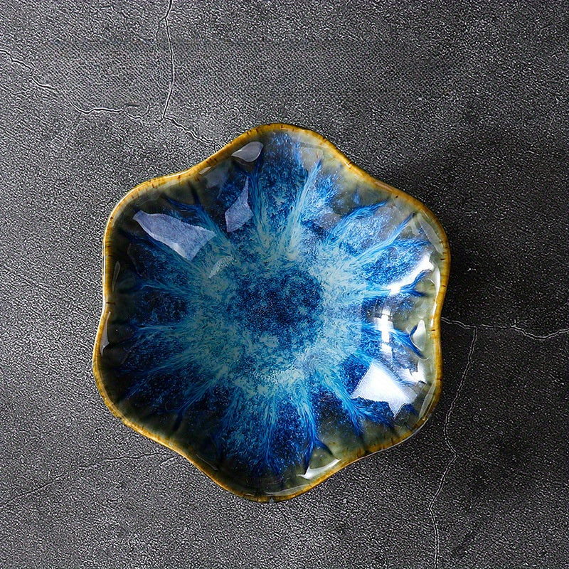 LotusTray - Vassoio decorativo a forma di foglia di loto in ceramica | Per anelli, chiavi e gioielli