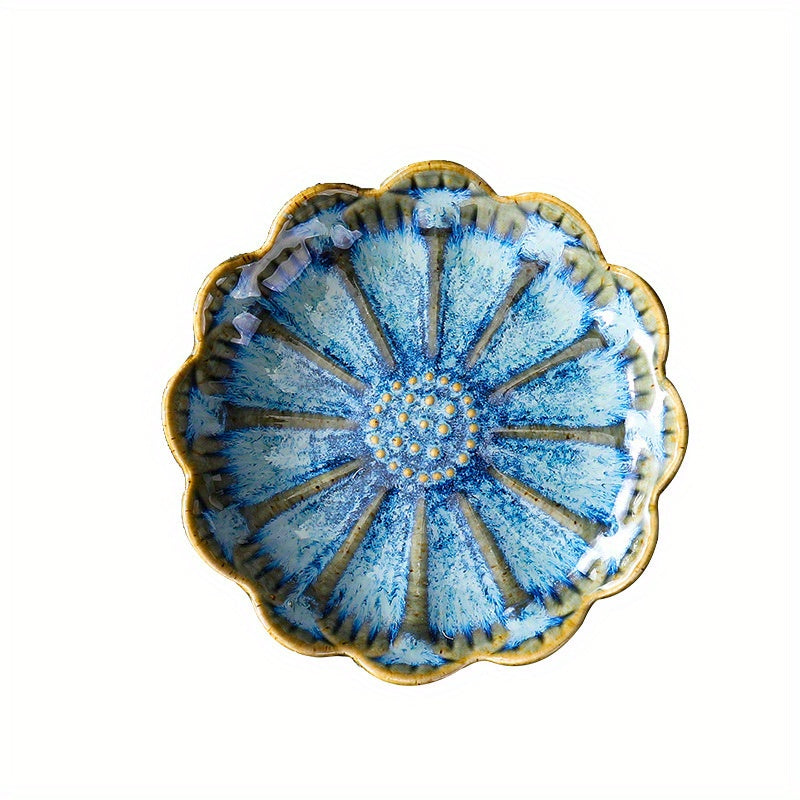 LotusTray - Vassoio decorativo a forma di foglia di loto in ceramica | Per anelli, chiavi e gioielli