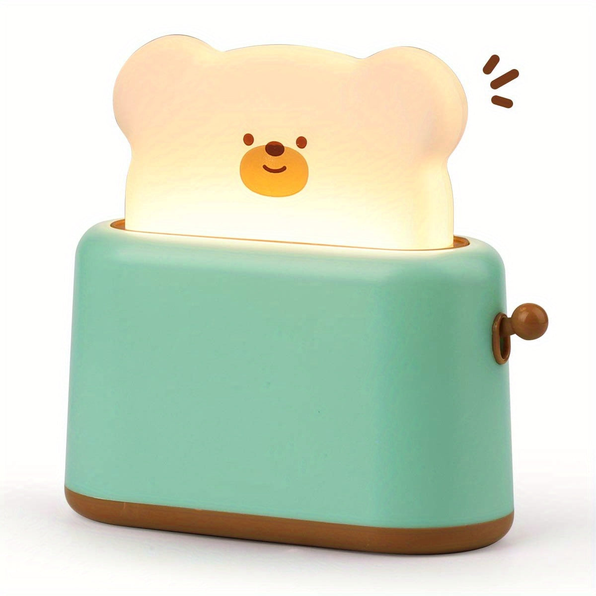 GlowSphere - Encantadora lámpara nocturna LED colorida para decoración de dormitorio