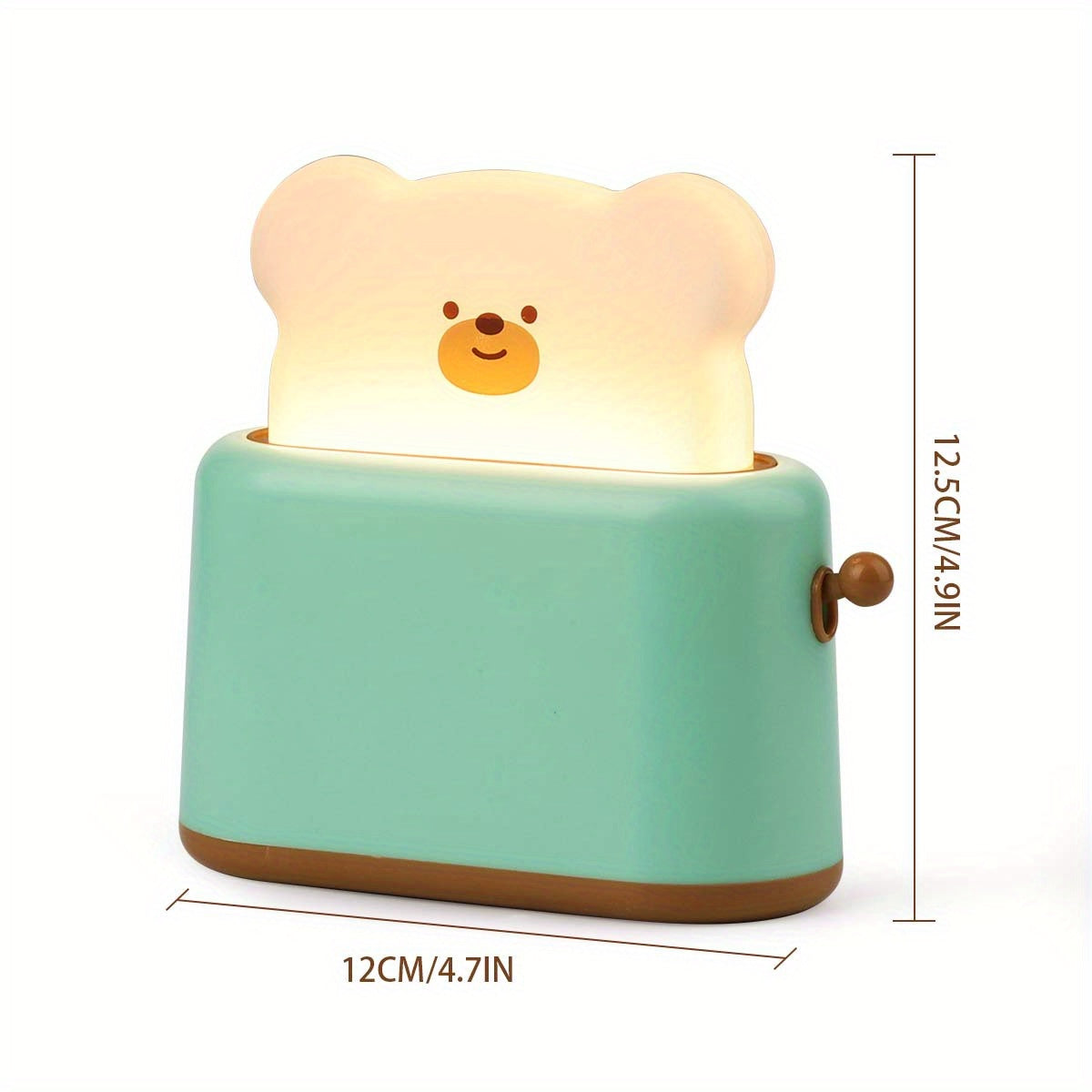 GlowSphere - Encantadora lámpara nocturna LED colorida para decoración de dormitorio