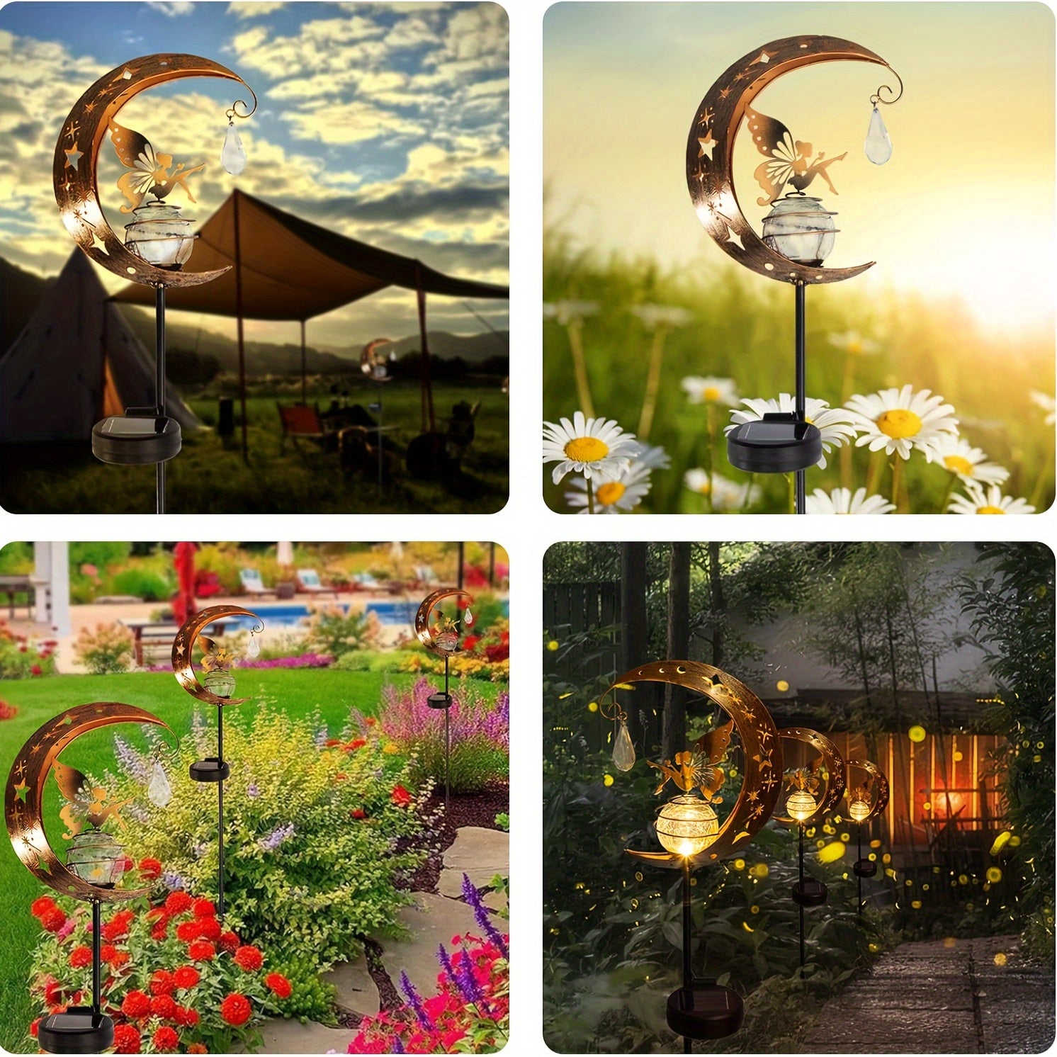 MoonLicht - Enchanting Sun-Moon Garden Lamp, Waterproof & Energy Efficient