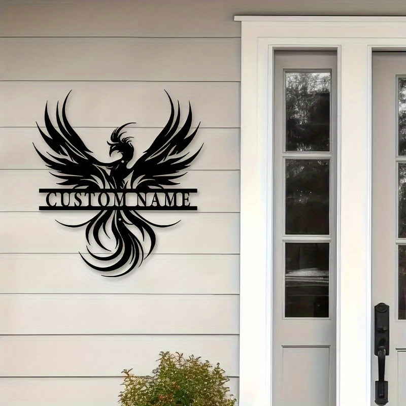 PhoenixArt - Aanpasbare Phoenix Metal Wandkunst