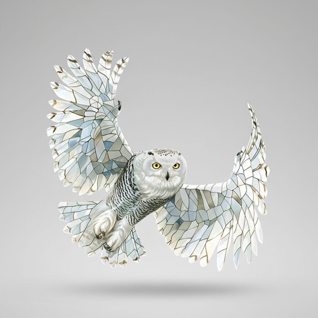 Decoração de Janela Apanhador de Sol Beija-flor Colorido Acrílico Decoração Suspensa