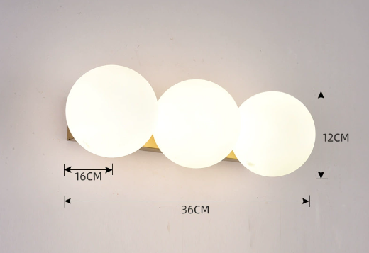 LuxAura - Lámpara de pared LED elegante para interiores