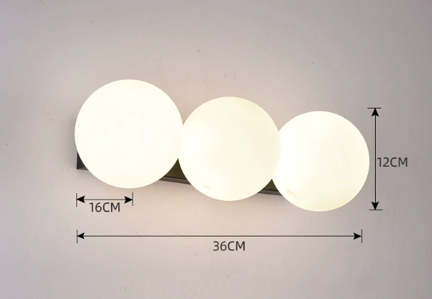 LuxAura - Lámpara de pared LED elegante para interiores