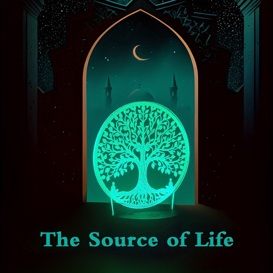 BoomLamp - Lámpara nocturna acrílica 3D alimentada por USB