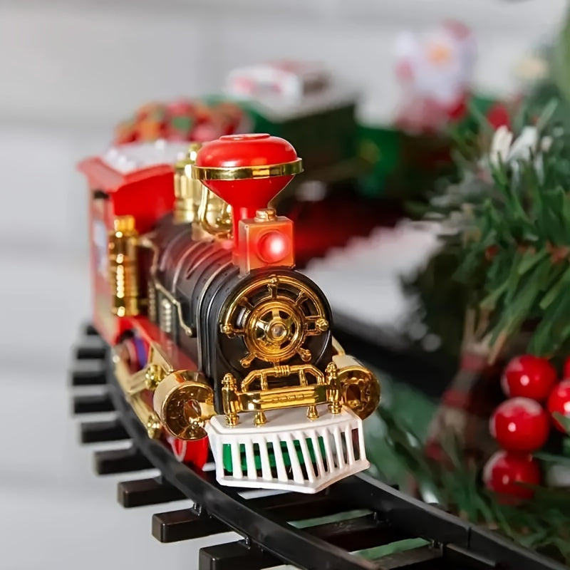 KerstTreno - Set Treno Elettrico con Musica e Suoni