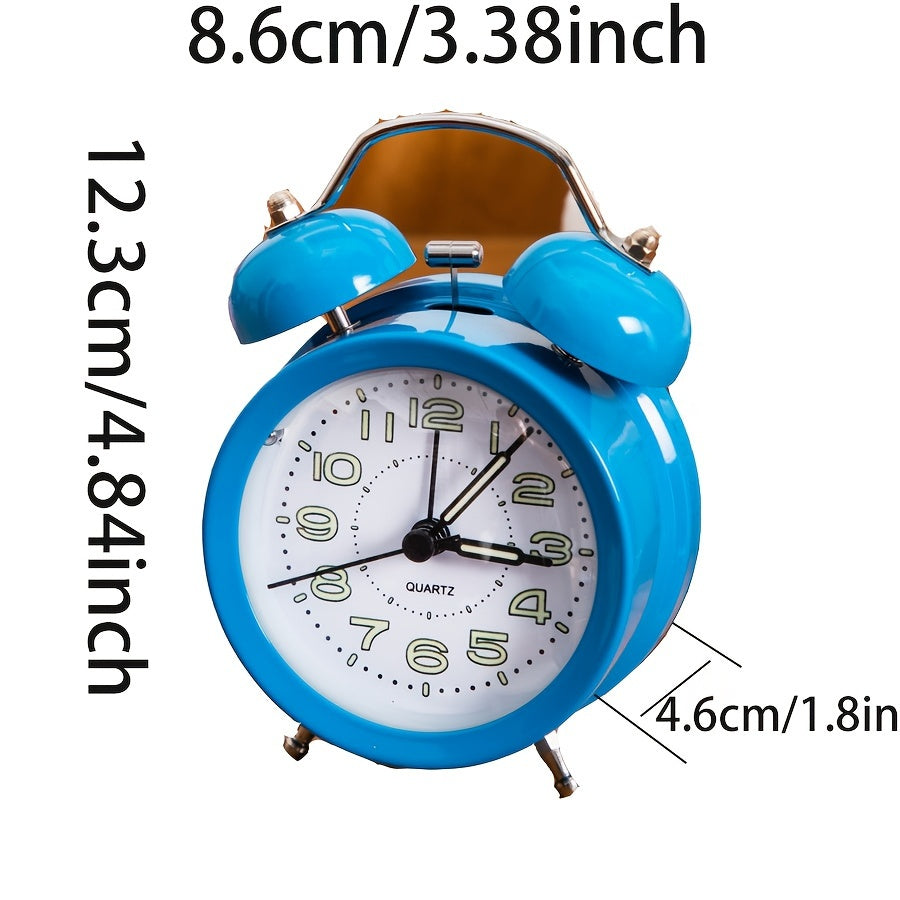 ChimeVintage - Luid & Klassiek Wekker met Nachtlampje