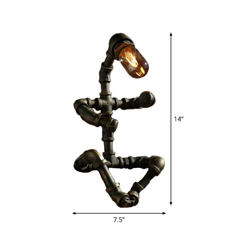 RoboLume - Lámpara de mesa robótica retrofuturista