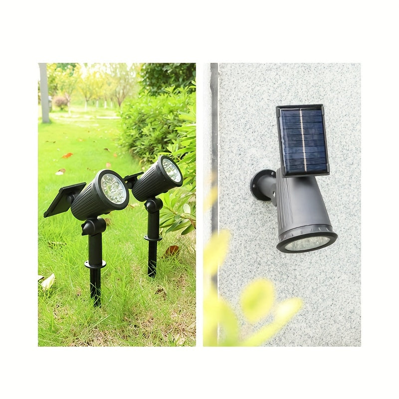 SolarLuxe - Solar Energy 9LED Floodlight for Garden & Patio, Energy-Saving Outdoor Decoration
