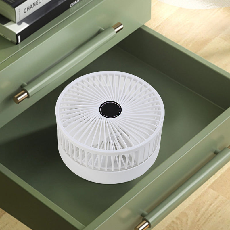 Ventilatore da tavolo telescopico pieghevole ricaricabile