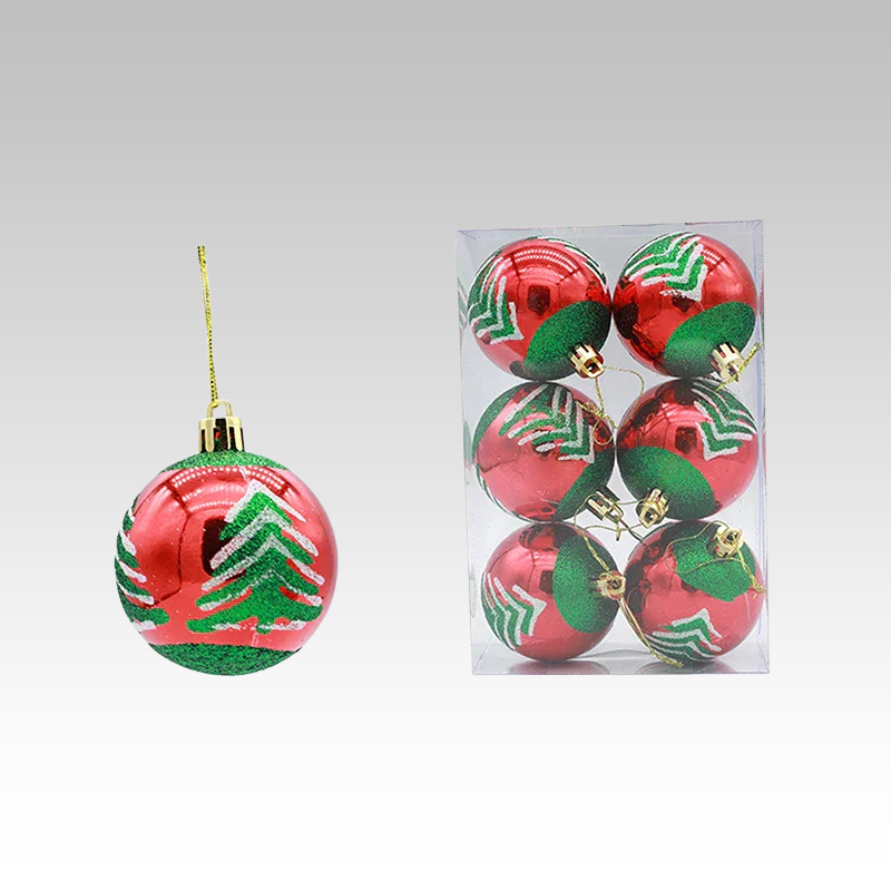 WinterGlans - Elegante Sneeuwvlok Kerstballen