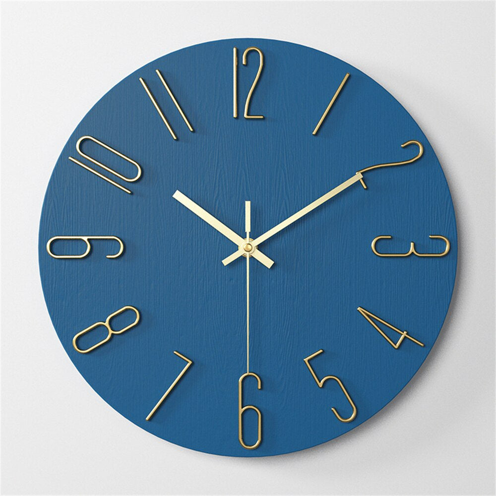 Modern Plastic Wall Clock