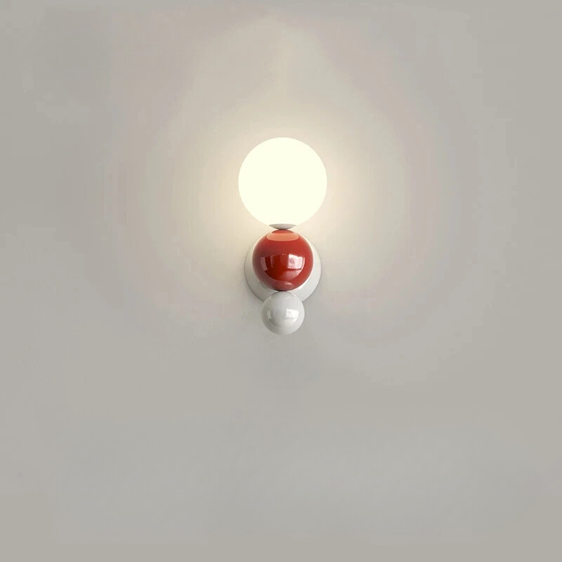 PearlGlow - Nordic LED Wall Lamp with Adjustable Color Lighting