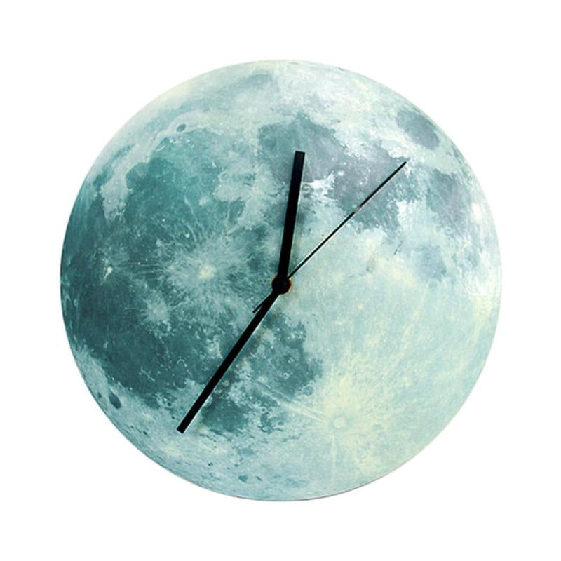 MoonLight - Illuminated Moon Wall Clock