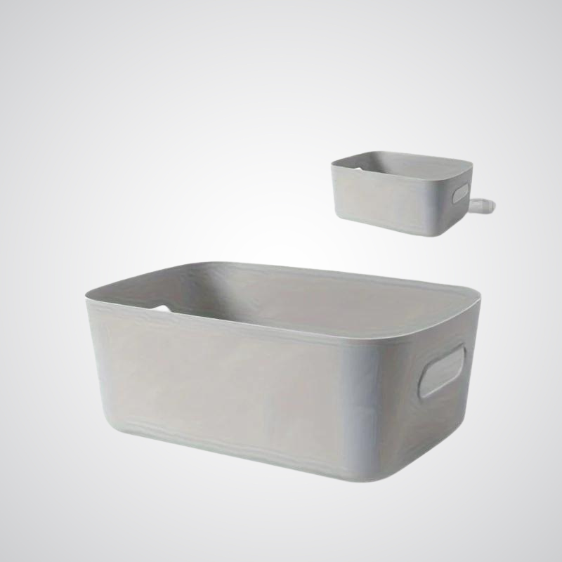 Set di 10 Scatole Portaoggetti - Organizer in Plastica Leggera