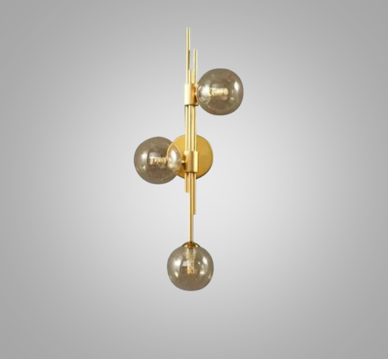 GlassSphere - Lámparas de pared de vidrio modernas – Iluminación LED elegante