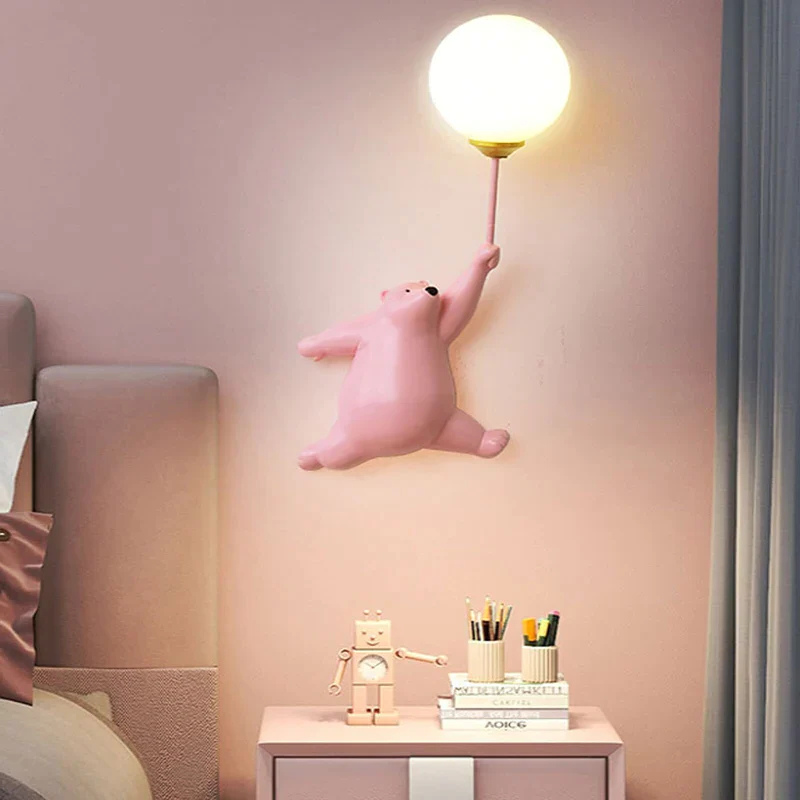 KinderDroom - Cartoon Wandlamp voor Kinderen