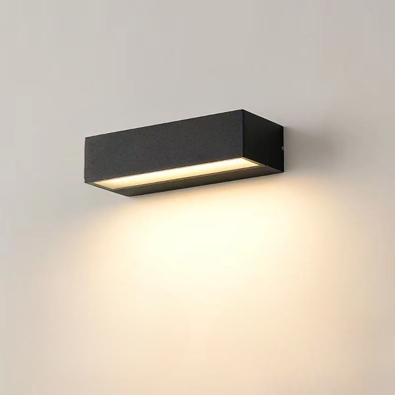 Strakke Lineaire LED Wandlamp Wit, Badkamer/Slaapkamer/Woonkamer Metaal & Acryl