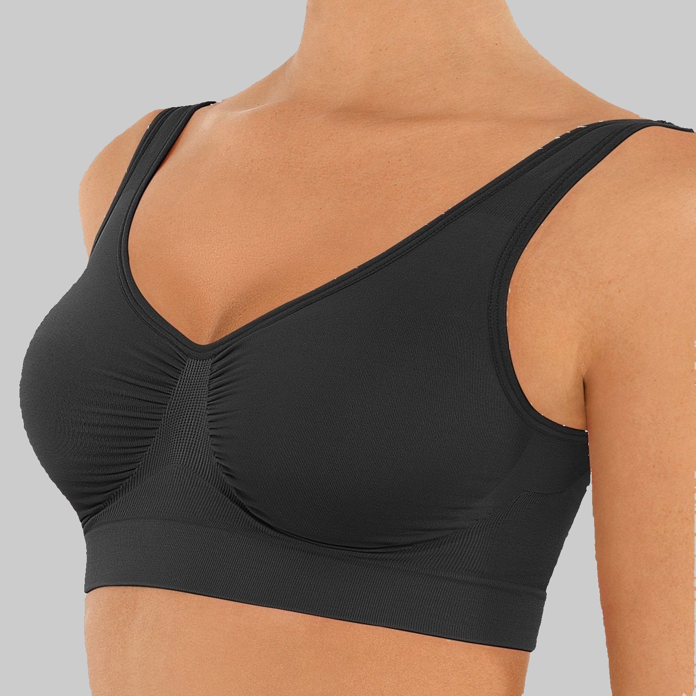 Sport Bh Naadloos Comfort Medium Support Dagelijks