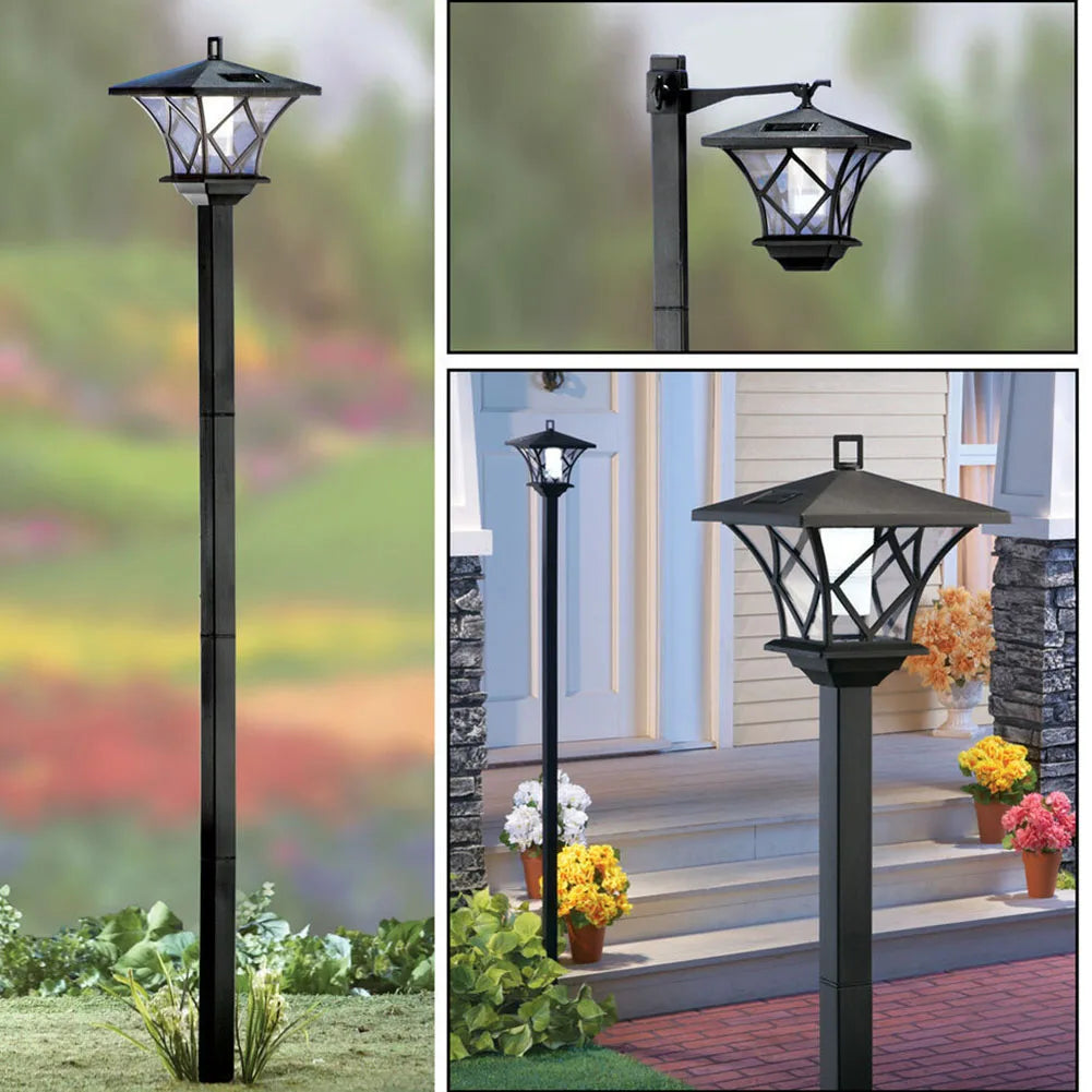 LumiPost – Solar Lantern Poles for Garden & Driveway – Weatherproof & Energy Efficient