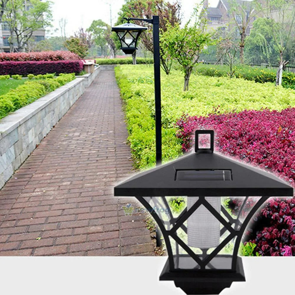 LumiPost – Solar Lantern Poles for Garden & Driveway – Weatherproof & Energy Efficient