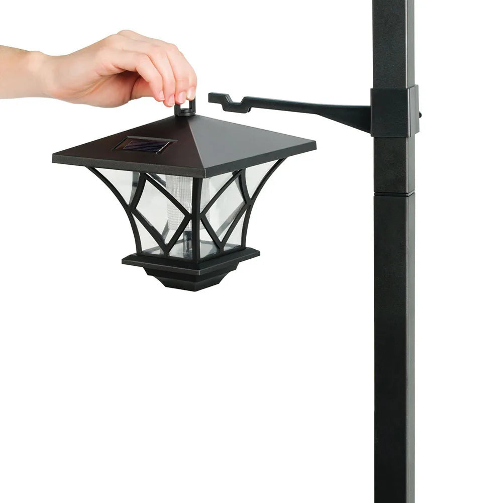 LumiPost – Solar Lantern Poles for Garden & Driveway – Weatherproof & Energy Efficient