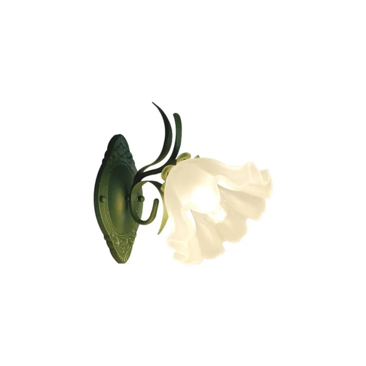 LilyGlow – Wall Lamp with Floral Design