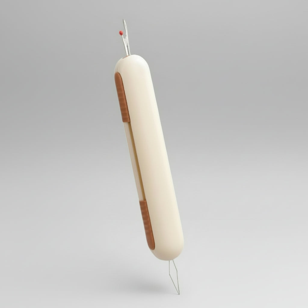 2-in-1 Needle Threader Seam Ripper Tool for Effortless Sewing 10