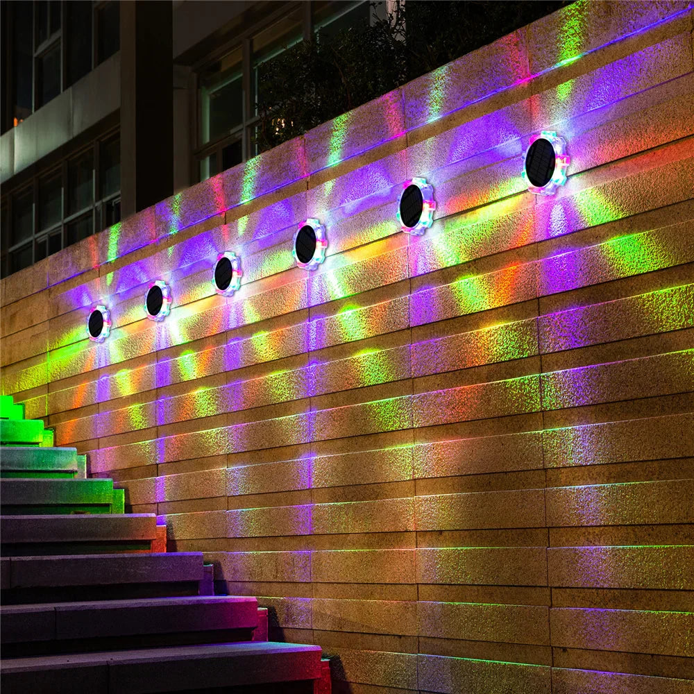 GardenGlow – Lampade da Giardino Solari a LED – Illuminazione Esterna Colorata