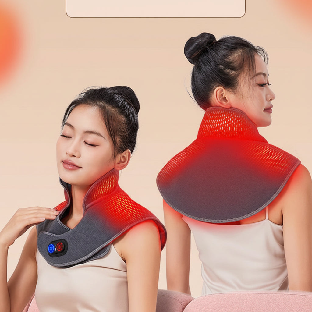 Nekverwarmer Schouderverwarmer Warmte Massage Pijnverlichting