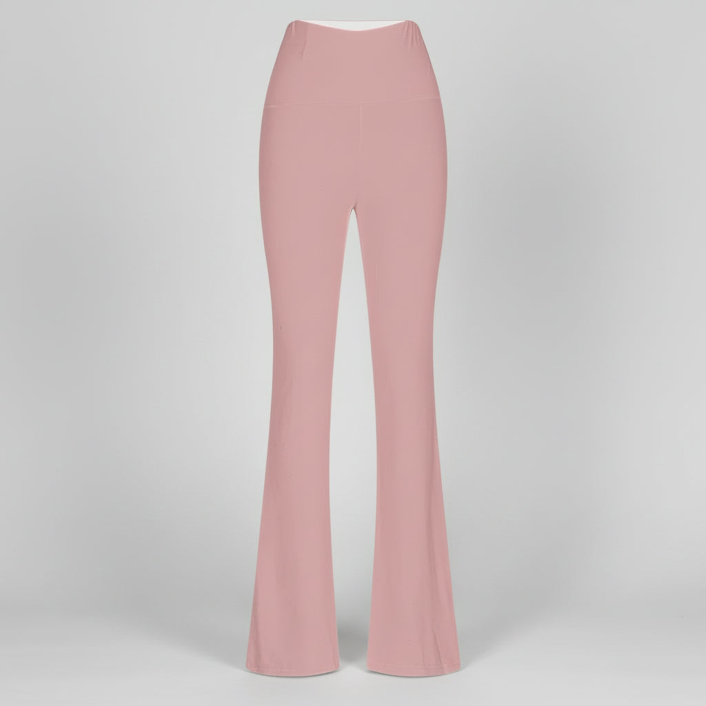 Dames Broek Wide Leg Flowy Stretch Comfort Lange Pantalon