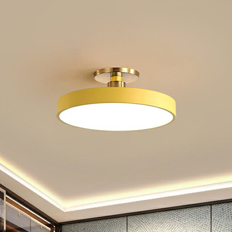 Elegante lampada da soffitto LED stile nordico per camera da letto