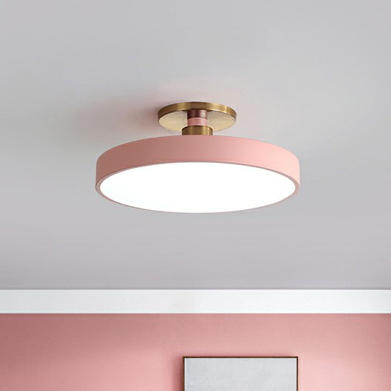 Elegante lampada da soffitto LED stile nordico per camera da letto