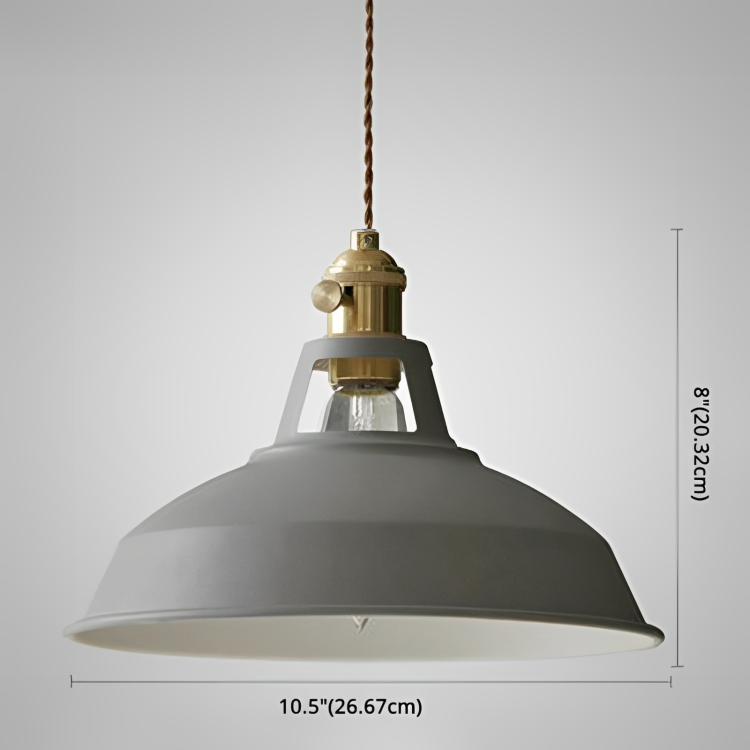 Industriële Retro Hanglamp Metaal 1-Lichts Voor Restaurant