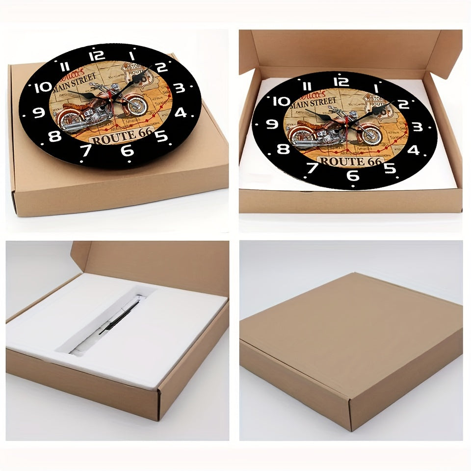 Reloj de pared minimalista de madera – Silencioso, sin sonido de tictac, perfecto para decoración del hogar