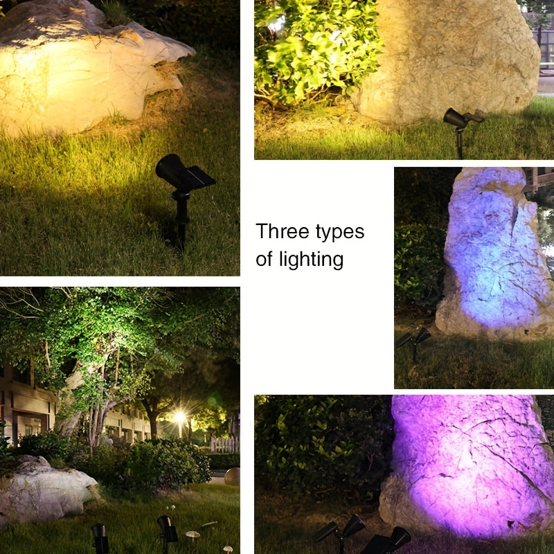 SolarLuxe - Solar Energy 9LED Floodlight for Garden & Patio, Energy-Saving Outdoor Decoration
