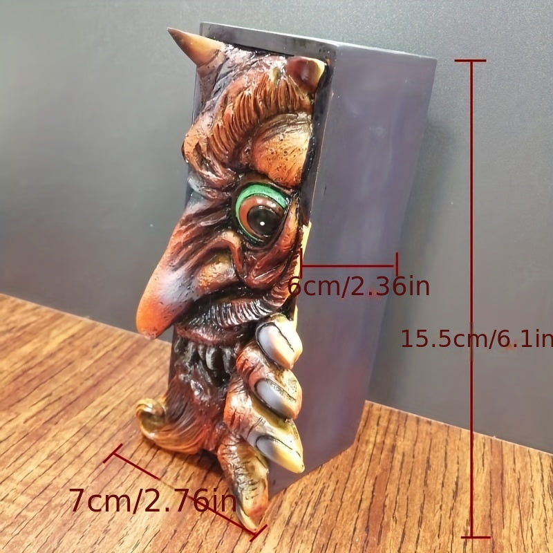 MonsterBookend - Fermalibri Mostro Horror 3D per Decorazione Casa