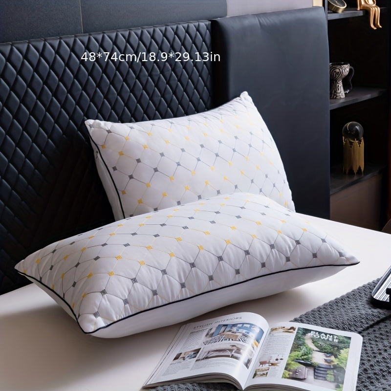 IllumiPillow Luxe – Cuscino da Hotel Premium Lavabile con Supporto per il Collo – Traspirante e Morbido