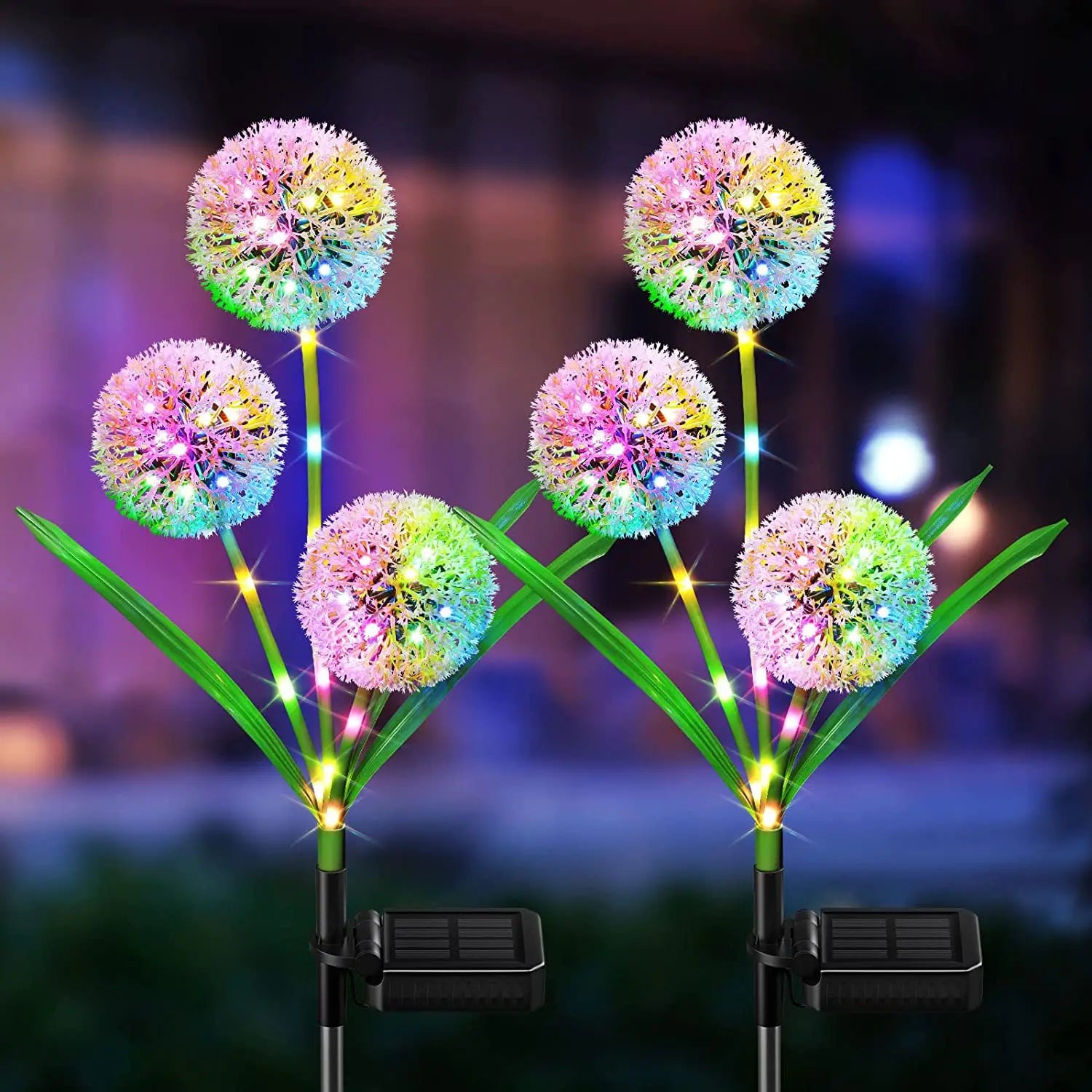 LumiRose - Solar LED Garden Lamp with Rose Petals – Decorative Outdoor Lighting