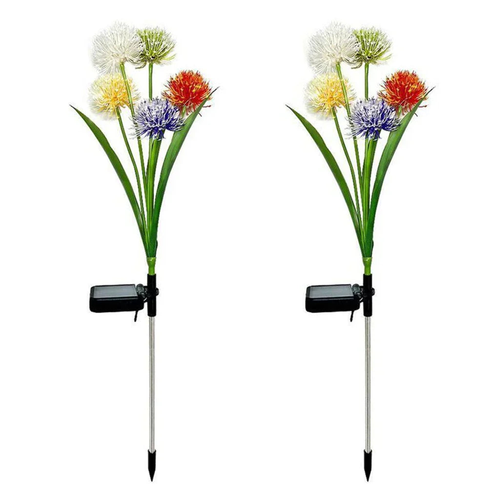 LumiRose - Solar LED Garden Lamp with Rose Petals – Decorative Outdoor Lighting