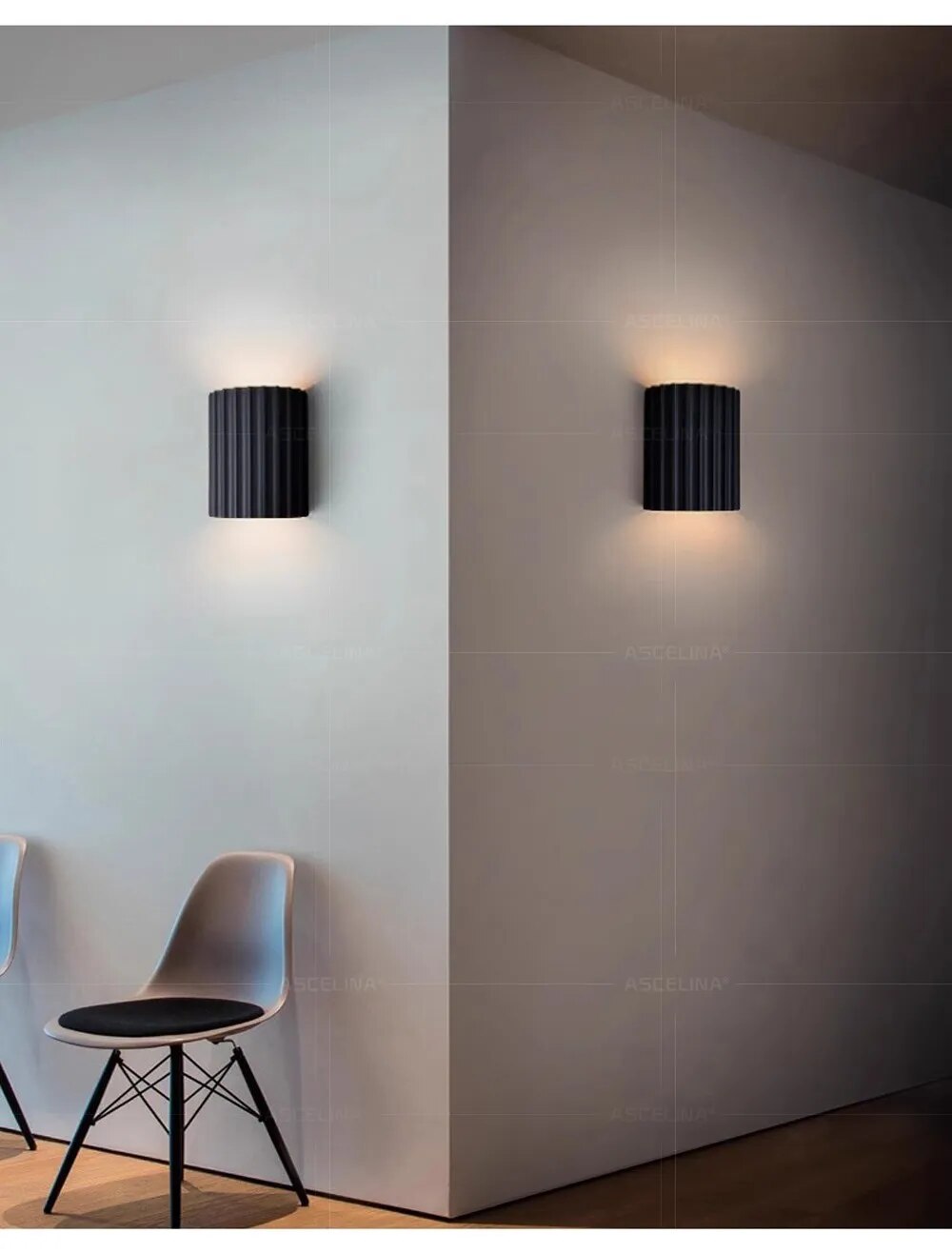 LumiGlo - Modern Wall Lamps Made of Resin