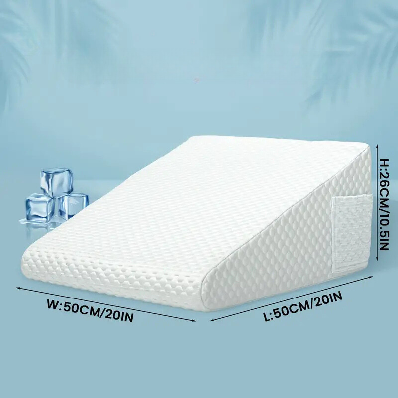 SleepAlign - Koelende Nekrol Geheugenschuim Wasbare Hoes