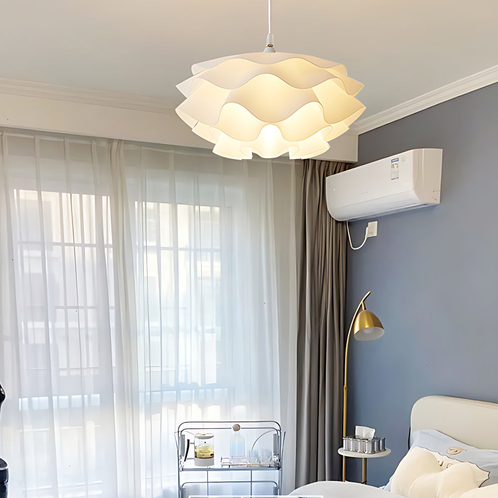 NordicBloom - Scandinavische LED Hanglamp in Bloemvorm met Dimbare Functie